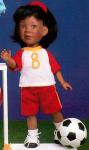Effanbee - World of ... - Sports - Soccer Player - African American - кукла
